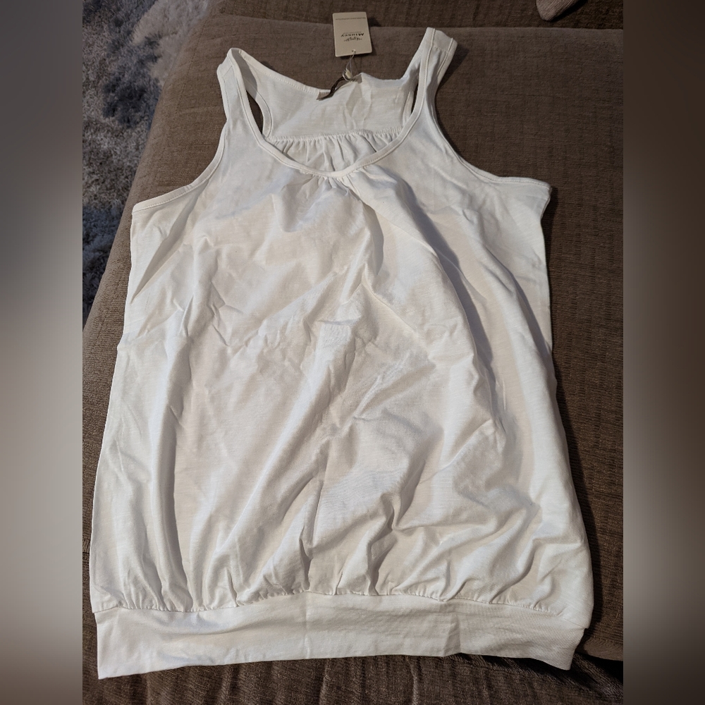 White bubble shirt
